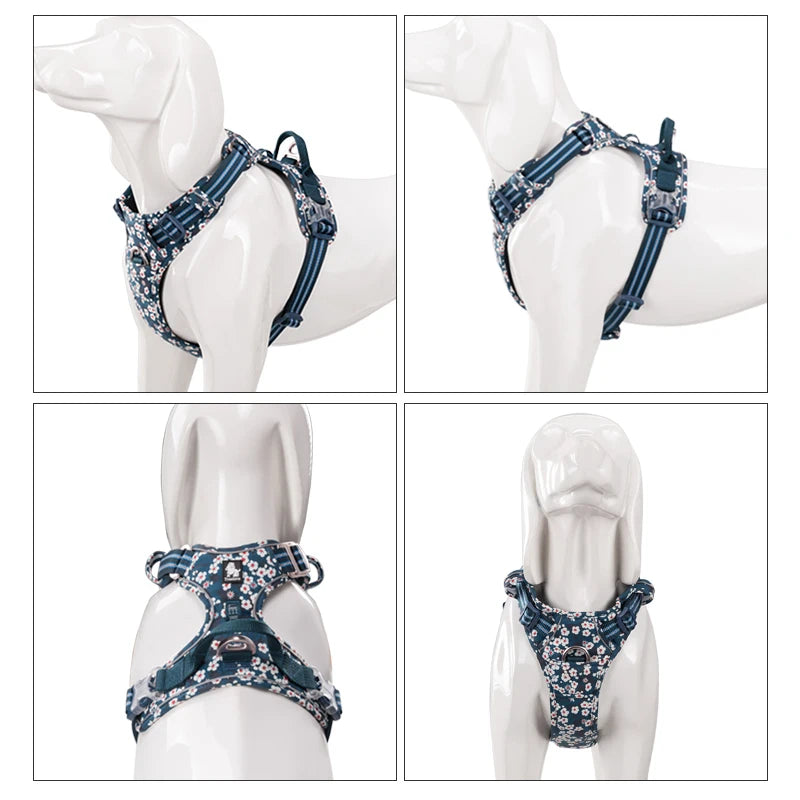 Arnés Ergonómico Anti Tirones Saxony Blue