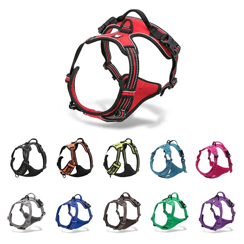 Arnés Ergonómico Anti Tirones Naranjo Classic