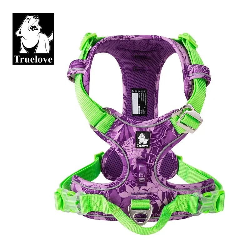 Arnés Ergonómico Anti Tirones Camuflaje Morado